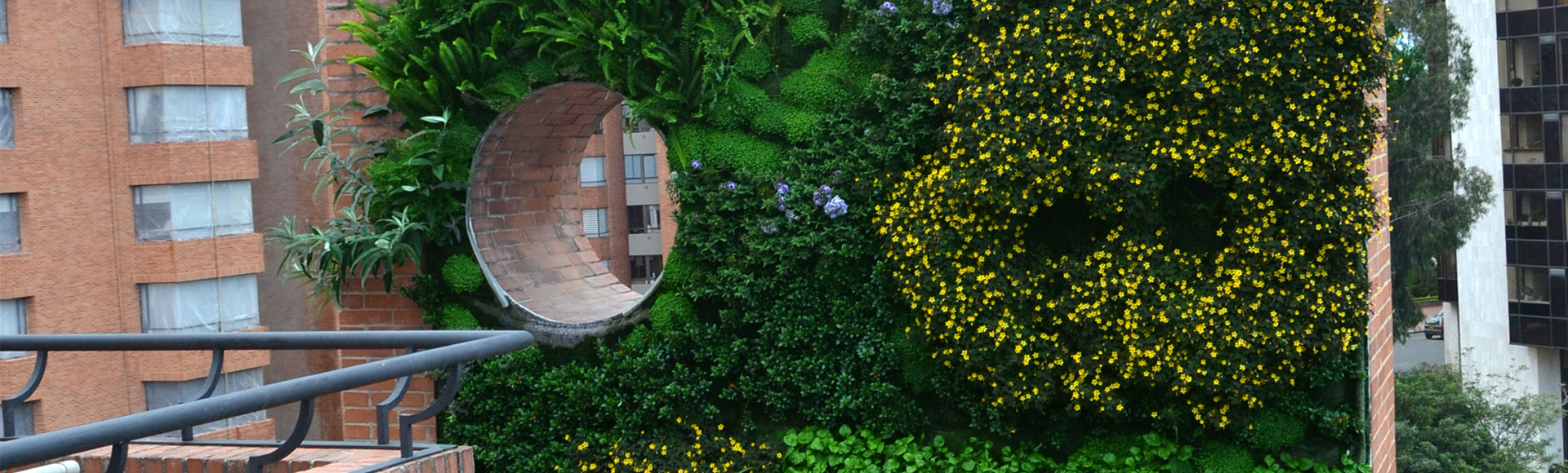 portada jardin vertical edificio privado apartamentos colombia
